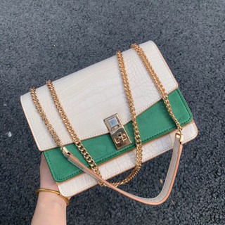 Túi đeo chéo phối (ib shop chọn màu)