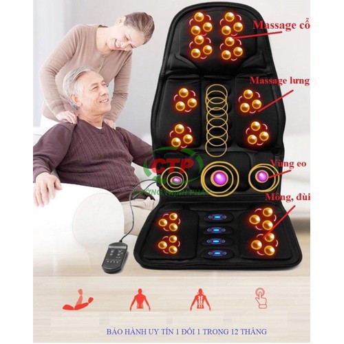 đệm massage ô tô