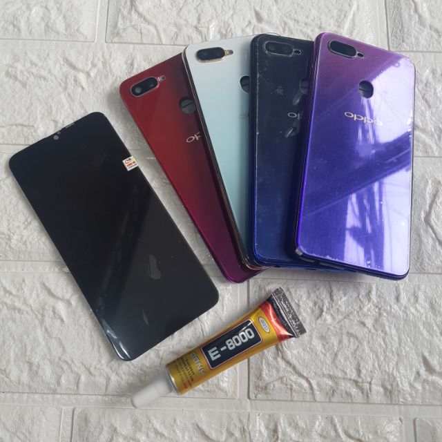 Combo Bộ Vỏ + Màn Hình Oppo F9 Zin Hàng Cao Cấp Tặng 1 Tuýp Keo