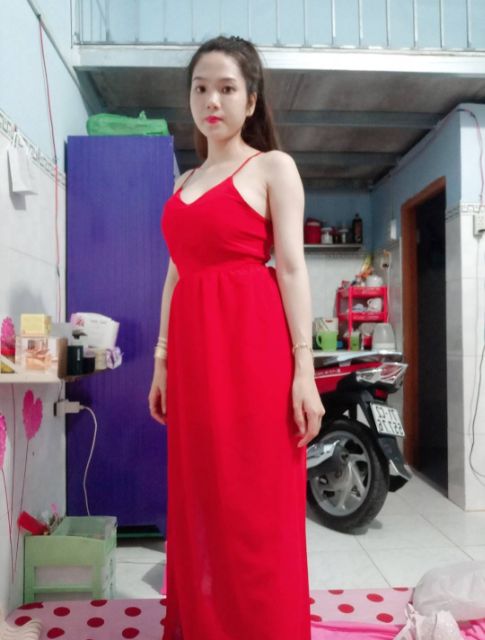 [Siêu đẹp, hình thật khách gửi] 🎀🎀ĐẦM MAXI VẢI VOAN CAO CẤP MỀM MỊN ĐI BIỂN, ĐI TIỆC CỰC XINH