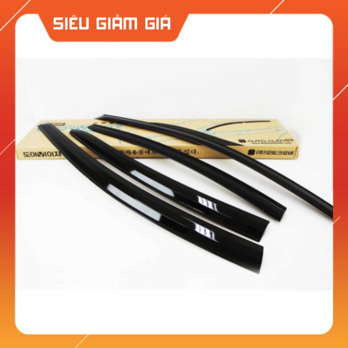 Vè che mưa Elantra/ Avante 2010-2011-2012-2013-2014-2015 mẫu đen bóng 4 chi tiết chính hãng hàn quốc Auto Clover