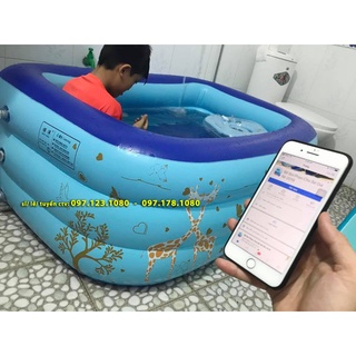 HỒ BƠI 1,5M 3 TẦNG CHO BÉ