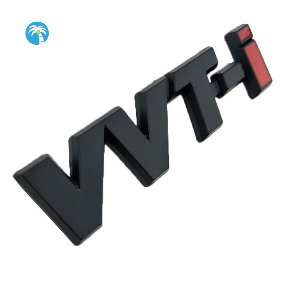 Logo dán hình chữ VVTi bằng kim loại trang trí cho xe hơi Toyota Camry | BigBuy360 - bigbuy360.vn