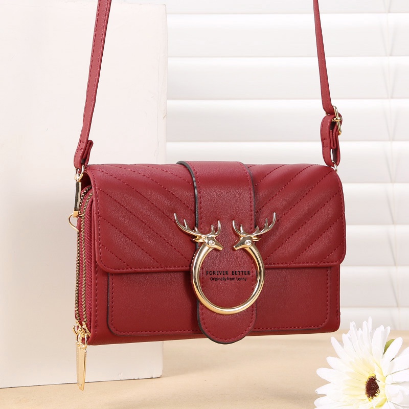 Túi đeo vai IELGY bằng kim loại thời trang dành cho nữ