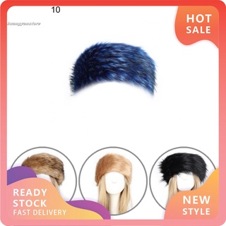 HY| Mũ trùm đầu phối lông mềm mại thân thiện với làn da thời thượng cho nữ