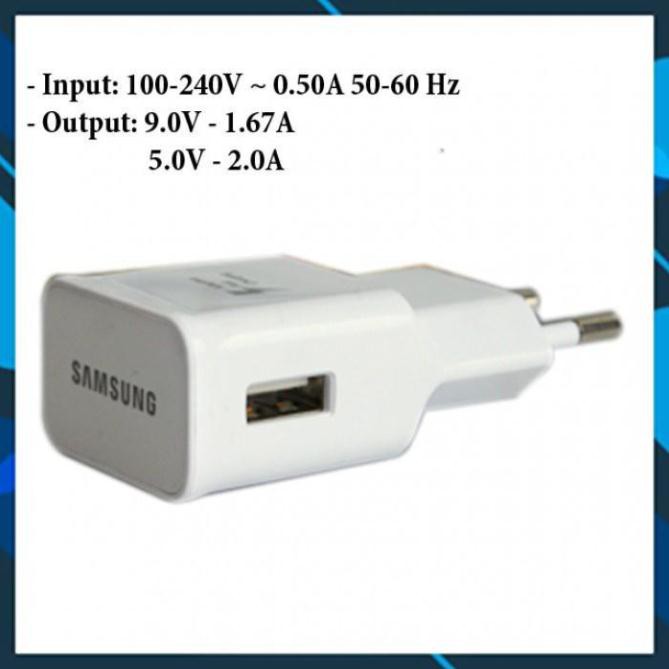 SẠC SAMSUNG 🔥 FREESHIP 🔥 - Chính Hãng, Bộ sạc nhanh SamSung chính hãng 5V - 2A ổn định dòng điện