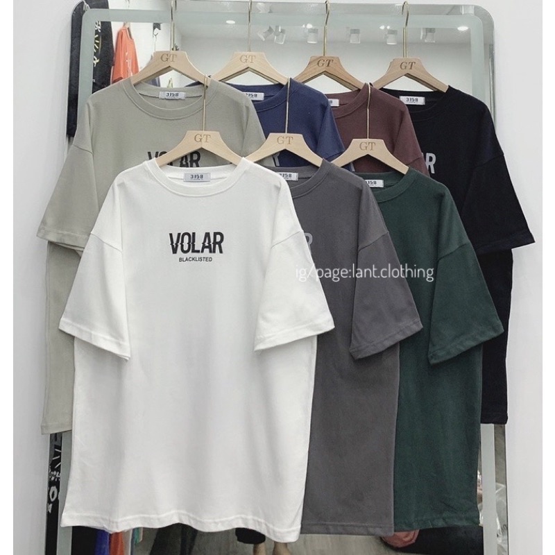 Áo thun chữ VOLAR 3158 loại đẹp