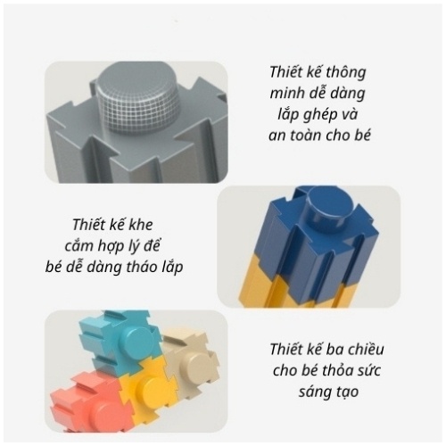 Đồ chơi thông minh xếp hình, ghép hình, lắp ráp, lắp ghép mô hình 3D cho trẻ em, trẻ con, bé trai, gái 5 6 7 8 9 10 tuổi