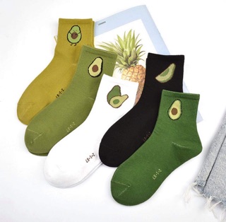 Tất vớ cổ cao Fruit Avocado 🥑