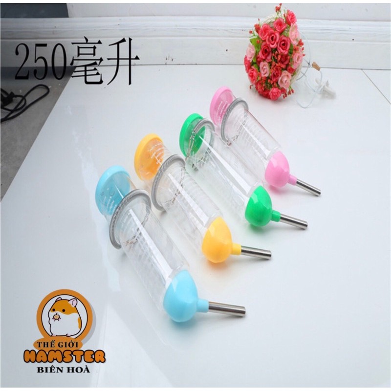 Bình nước cho Hamster, Thỏ Bọ 250ml