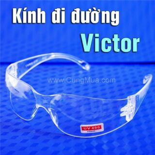 Mắt Kính Chống Bụi Bo Ôm Sát Mặt Không Viền Màu Trắng