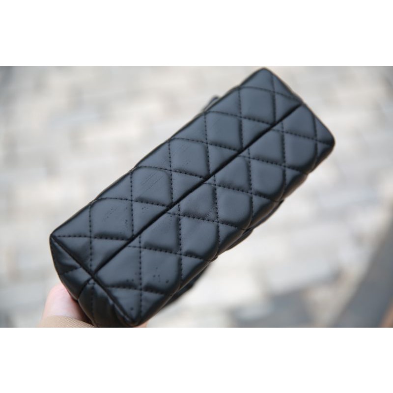 Túi nữ C.N Coco sz22cm da lì quai đeo gắn liền với túi fullbox bill đầy đủ