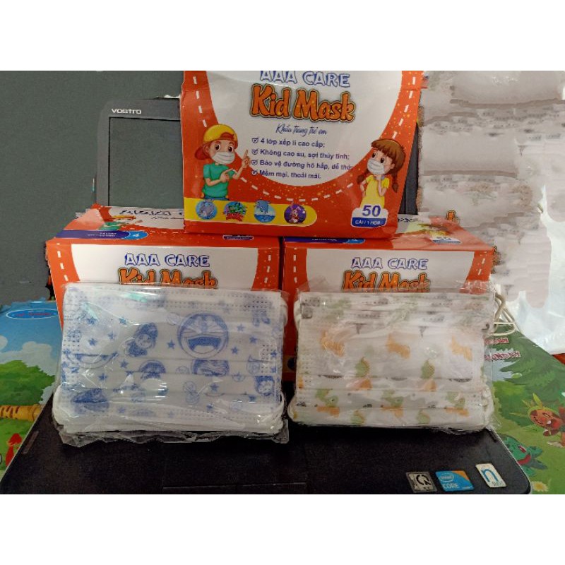 Khẩu trang trẻ em [50 cái] dễ thương