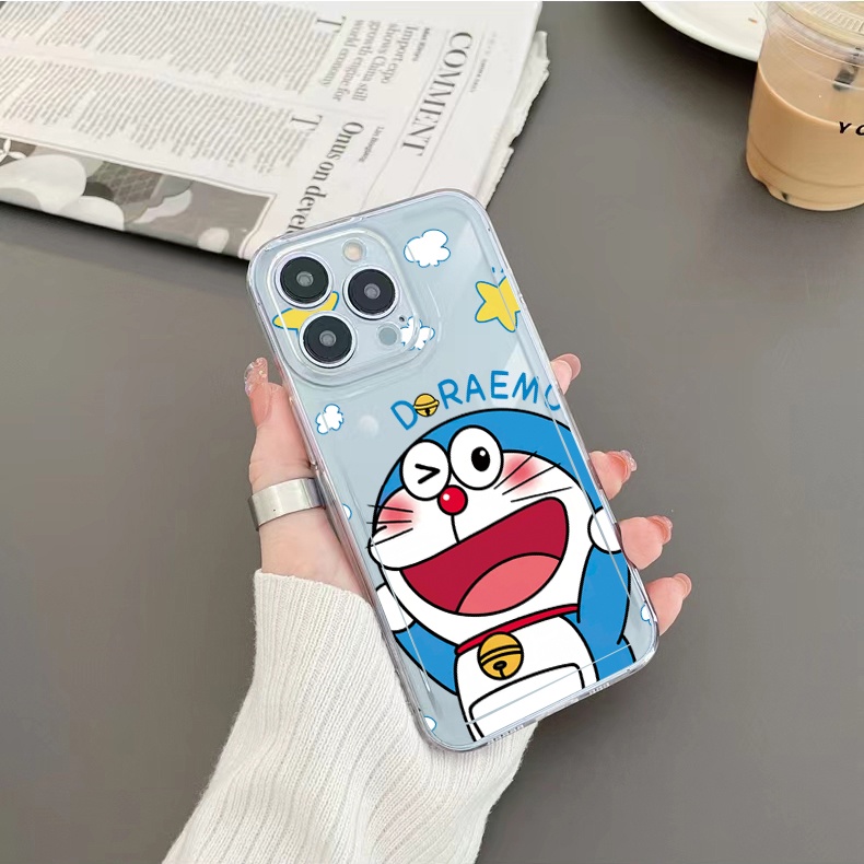 Ốp Điện Thoại TPU Gel Đệm Khí Chống Rơi Hình Doraemon Cho Samsung Galaxy A33 A53 A73 5G A32 A52 A72 A31 A51 A71 A23
