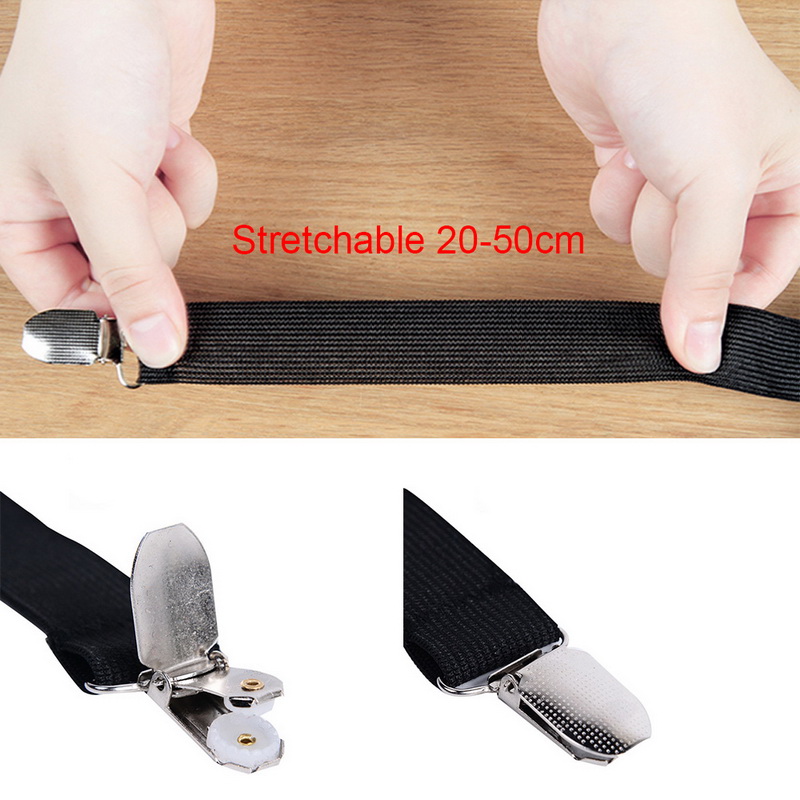 4 Kẹp ga trải giường đàn hồi đa dụng tiện lợi