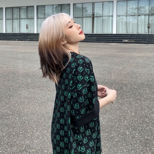 Áo Thun BOO Unisex Nam Nữ Dáng Oversize Vải Cotton Cao Cấp In tràn Pattern Graphic Logo OOB Nhiều Màu Trend