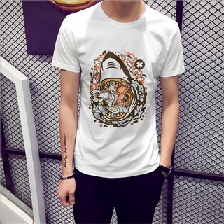 Áo thun in hình Cá Mập Săn Mồi B32