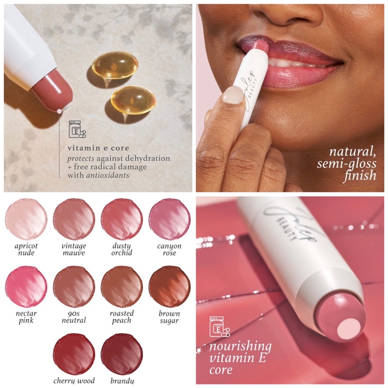 Son dưỡng thuần chay có màu 2 trong 1 Julep It's Balm 2-in-1 Lip Balm + Buildable Lipstick USA