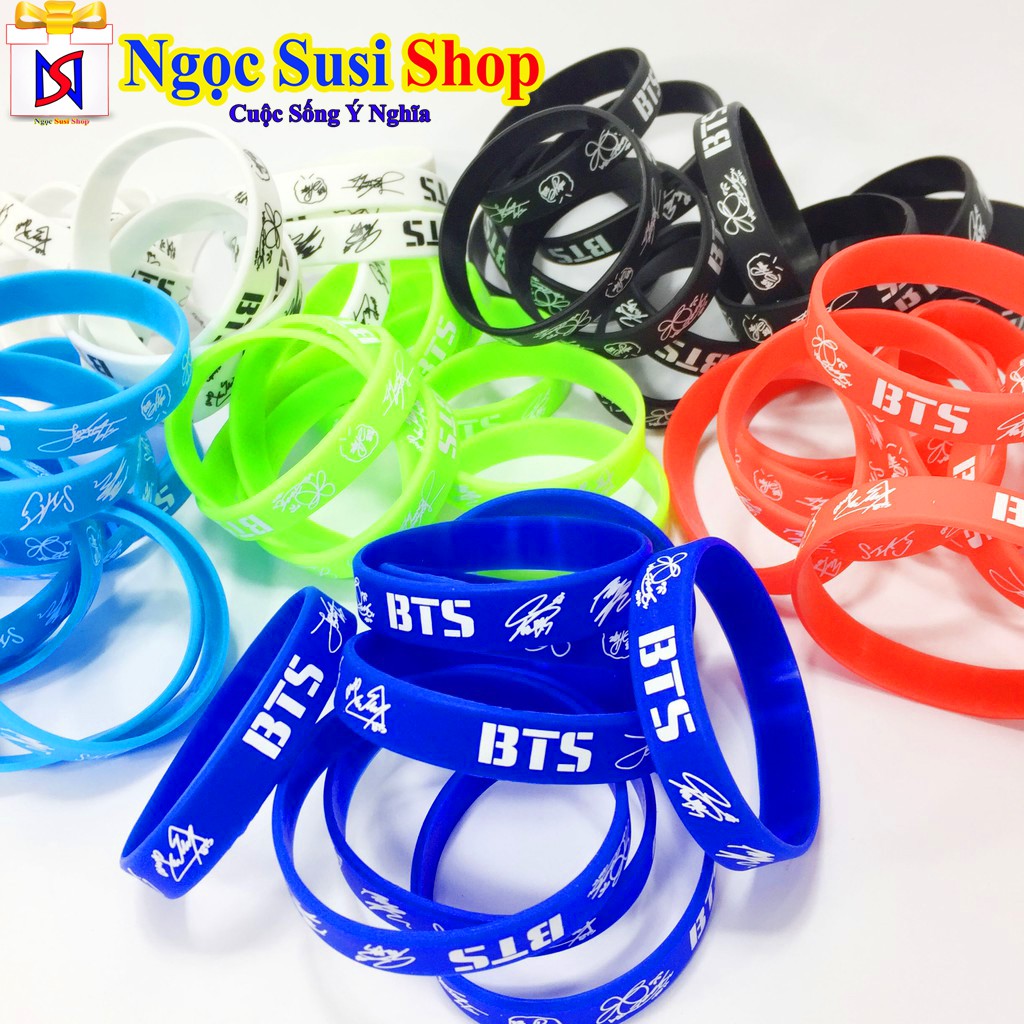 Combo 2 Vòng Tay Cao Su BTS BT21 - Chuyên Phụ Kiện BTS BT21