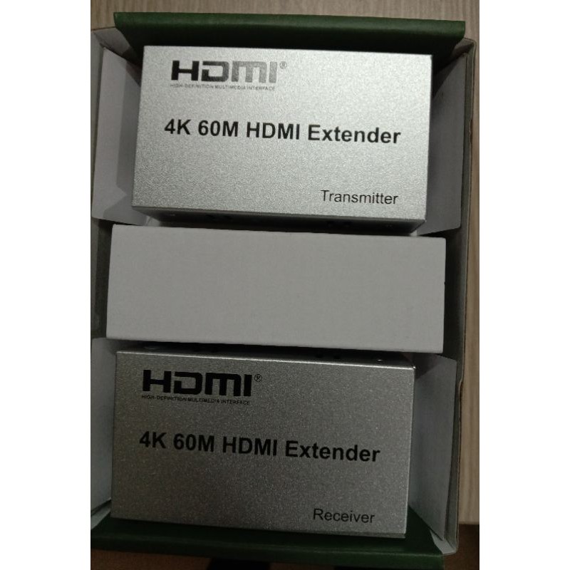 Bộ kéo dài HDMI qua cáp mạng Lan 60m_4k