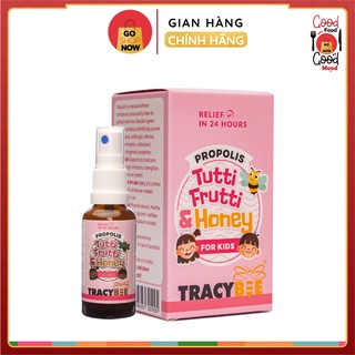 [🆆🅴🅻🅻🅽🅴🆂🆂] Keo Ong Xịt Giảm Viêm Họng Vị Trái Cây Cho Bé Từ 1 Tuổi Propolis Tutti Frutti & Honey 30ml