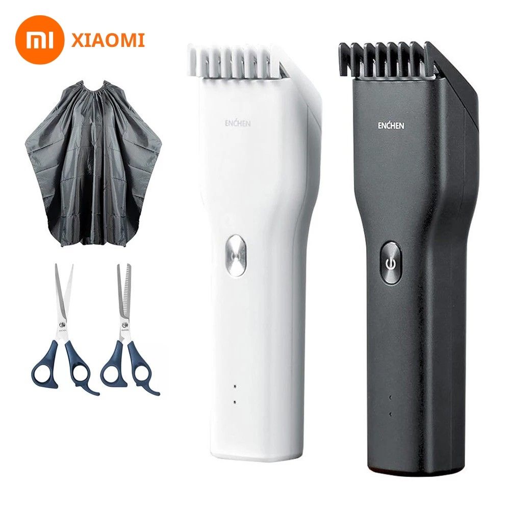 Tông đơ cắt tóc gia đình Xiaomi Enchen Boost chuẩn salon 2 chế độ linh hoạt kèm quà hấp dẫn