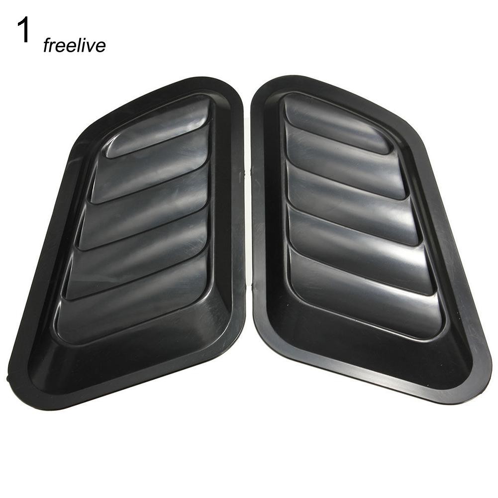 1 Cặp Tấm Chắn Bùn Nạp Khí Turbo Cho Xe Hơi Fender