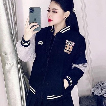 Áo Bomber Nhung Gân 33 | BigBuy360 - bigbuy360.vn