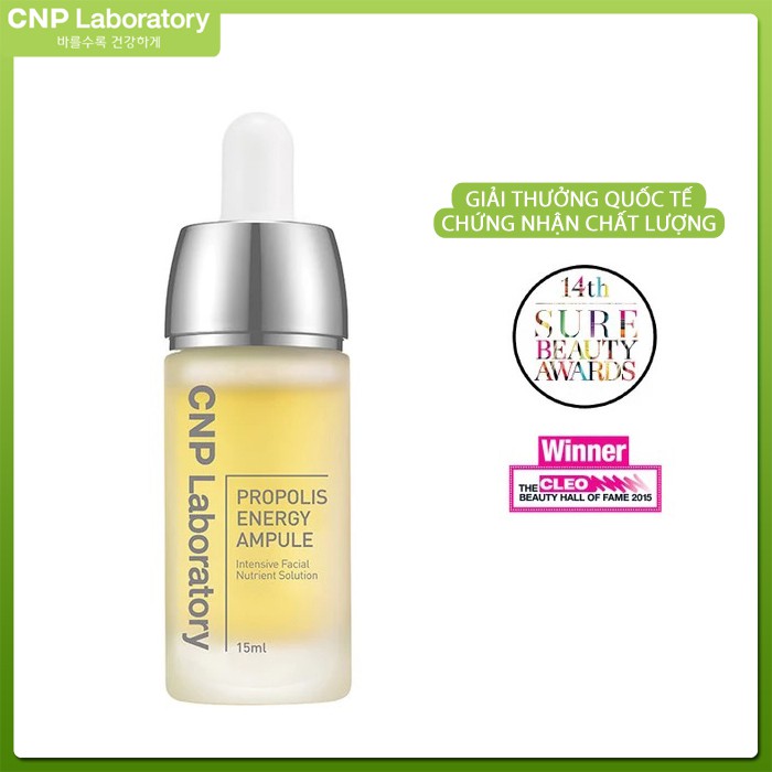 [Mã FMCGMALL -8% đơn 250K] Tinh chất keo ong tái tạo phục hồi da CNP Laboratory Propolis Energy Ampule 15ml | BigBuy360 - bigbuy360.vn