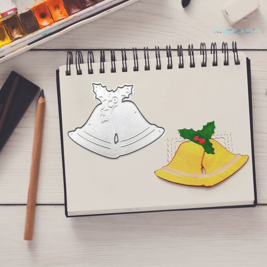 Ny-đồ Thủ Công Cắt Hai Chuông Nhỏ Dễ Sử Dụng Bằng Thép Carbon Làm Quà Giáng Sinh Cho Trẻ Em