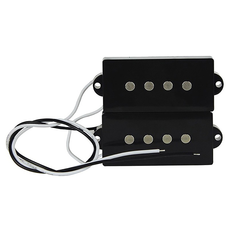 Pb P Bass Pickup Humbucker Pickup For 4 String P Bass Replacement Bass Guitar Part, Black