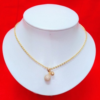 Vòng cổ nữ mặt quả chery ảnh thật