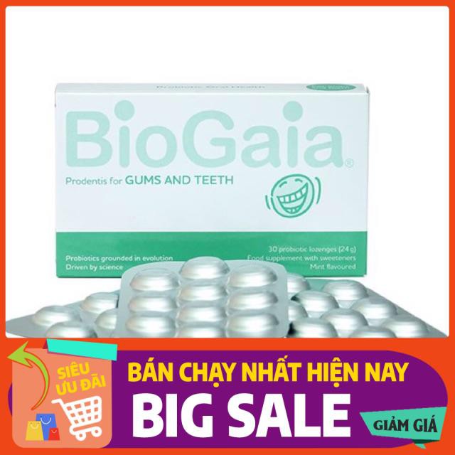 🔥[SIÊU GIÁ TỐT] VIÊN NGẬM MEN VI SINH NHA KHOA BIOGAIA PRODENTIS - CÂN BẰNG KHOANG MIỆNG, LOẠI BỎ VI KHUẨN, MẢNG BÁM