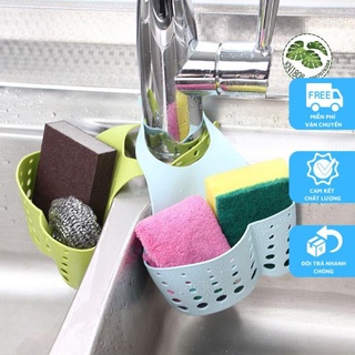 Giỏ đựng giẻ rửa bát Giỏ Treo Đồ Rửa Chén Silicon Đa Năng