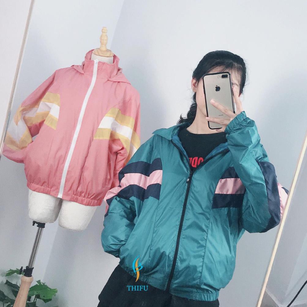< FREESHIP > Áo khoác dù ngoại có nón nam nữ 2 lớp y hình (ko giống hoàn tiền) hàng chuẩn shop loại 1