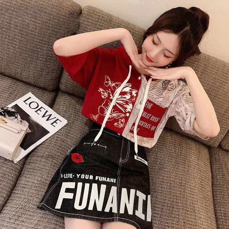 Bộ áo váy phong cách ngọt ngào trẻ trung thời trang xuân hè 2022 thích hợp cho nữ ( có bán lẻ)