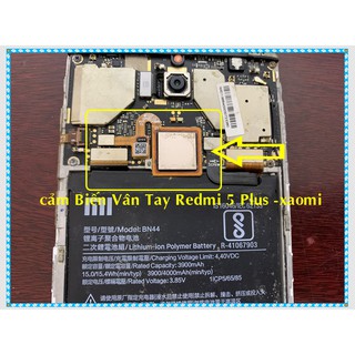 vân tay Redmi 5 plus xiaomi