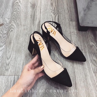 Guốc zara da lộn