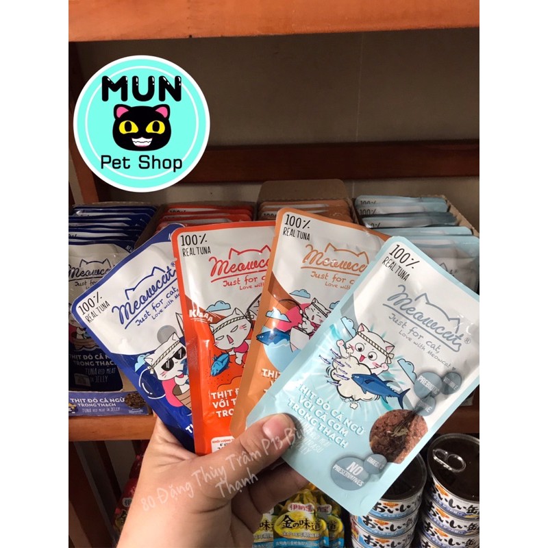 Pate Meowcat cho mèo gói 70g (Dạng Jelly)