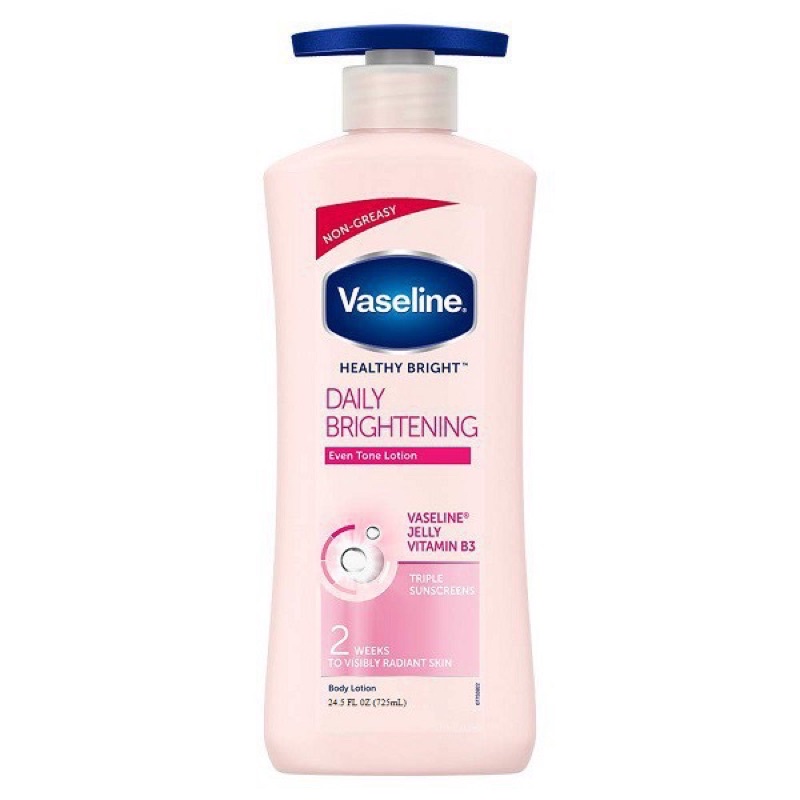 Dưỡng thể trắng da Vaseline Healthy White Lightening 725ml