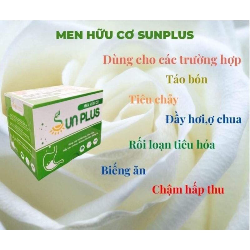 MEN HỮU CƠ SUN PLUS_CẢI THIỆN TIÊU HOÁ, GIÚP TRẺ HẾT BIẾNG ĂN , HẤP THỤ TỐT,KHÔNG TÁO BÓN, GIẢM ỐM VẶT, TĂNG CÂN ĐỀU