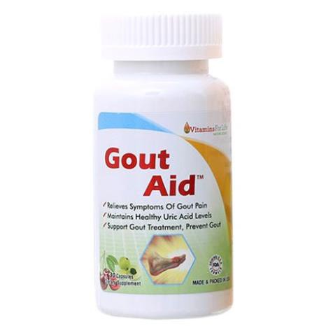 Viên Uống Gout Aid Hỗ Trợ Giảm Acid Uric Trong Máu, Ngăn Ngừa Hình Thành Các Tinh Thể Gây Đau Hộp 30 Viên