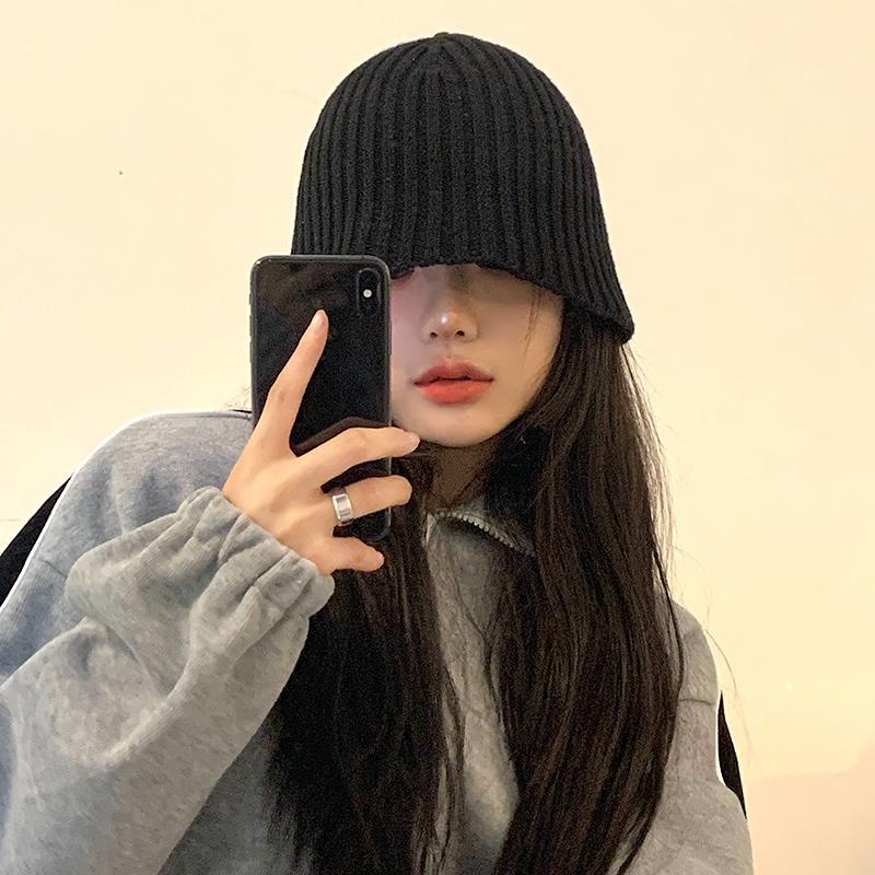 Mũ xô màu trơn phong cách Hàn Quốc thời trang cho nữ