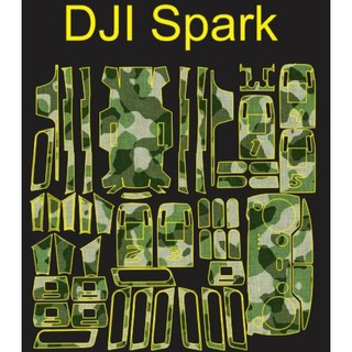 Skin Decal Dji Spark Full Body