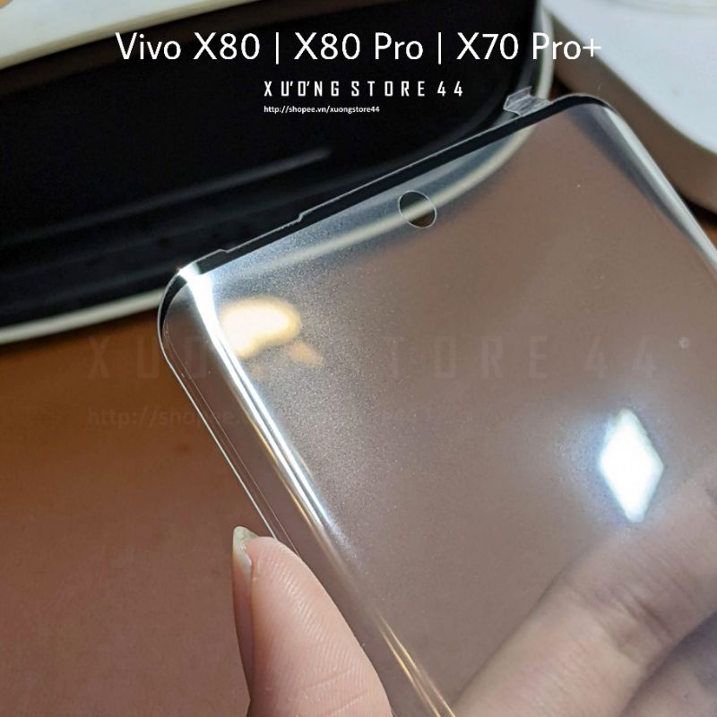 Kính cường lực keo viền Vivo X70 Pro, X70 Pro+/X80/X80 Pro