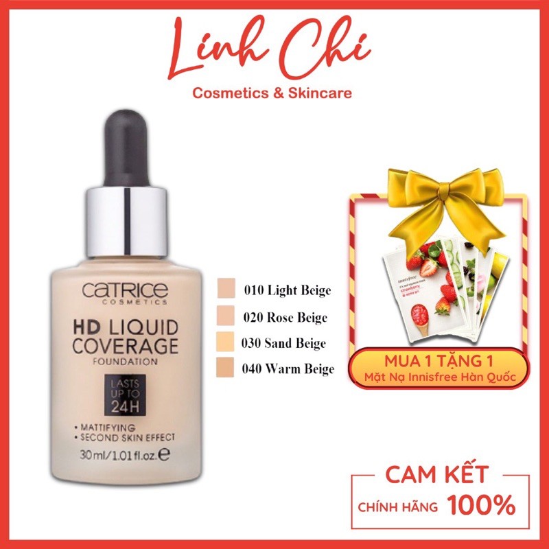 Kem Nền Catrice HD Liquid Coverage Foundation