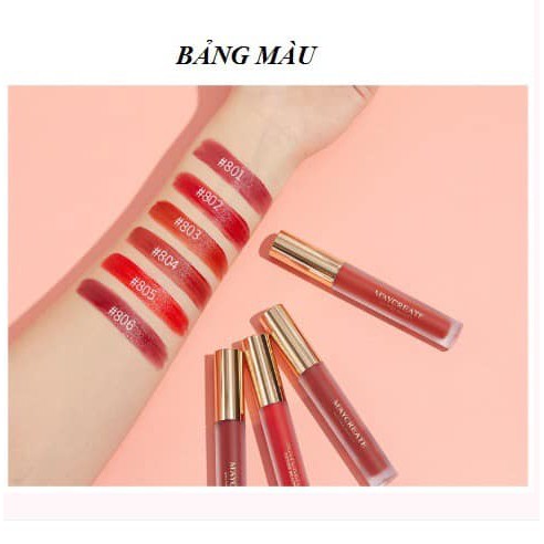 Son Kem Bản Dupe Của Bbia Last Velvet Lip Tint Chính Hãng Maycreate