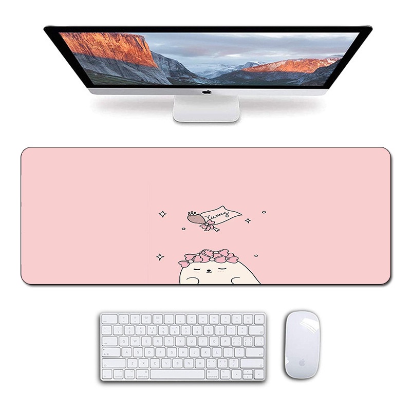 Miếng Lót Chuột, Pad Chuột Cỡ Lớn Chống Nước, Bàn Di Chuột Có Hình 80x30cm siêu dễ thương