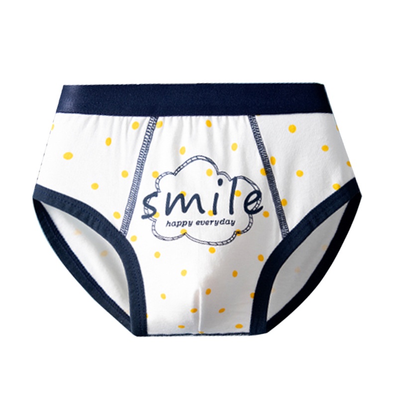 Bộ 4 Quần Lót Tam Giác Chất Liệu Cotton Dành Cho Bé Trai