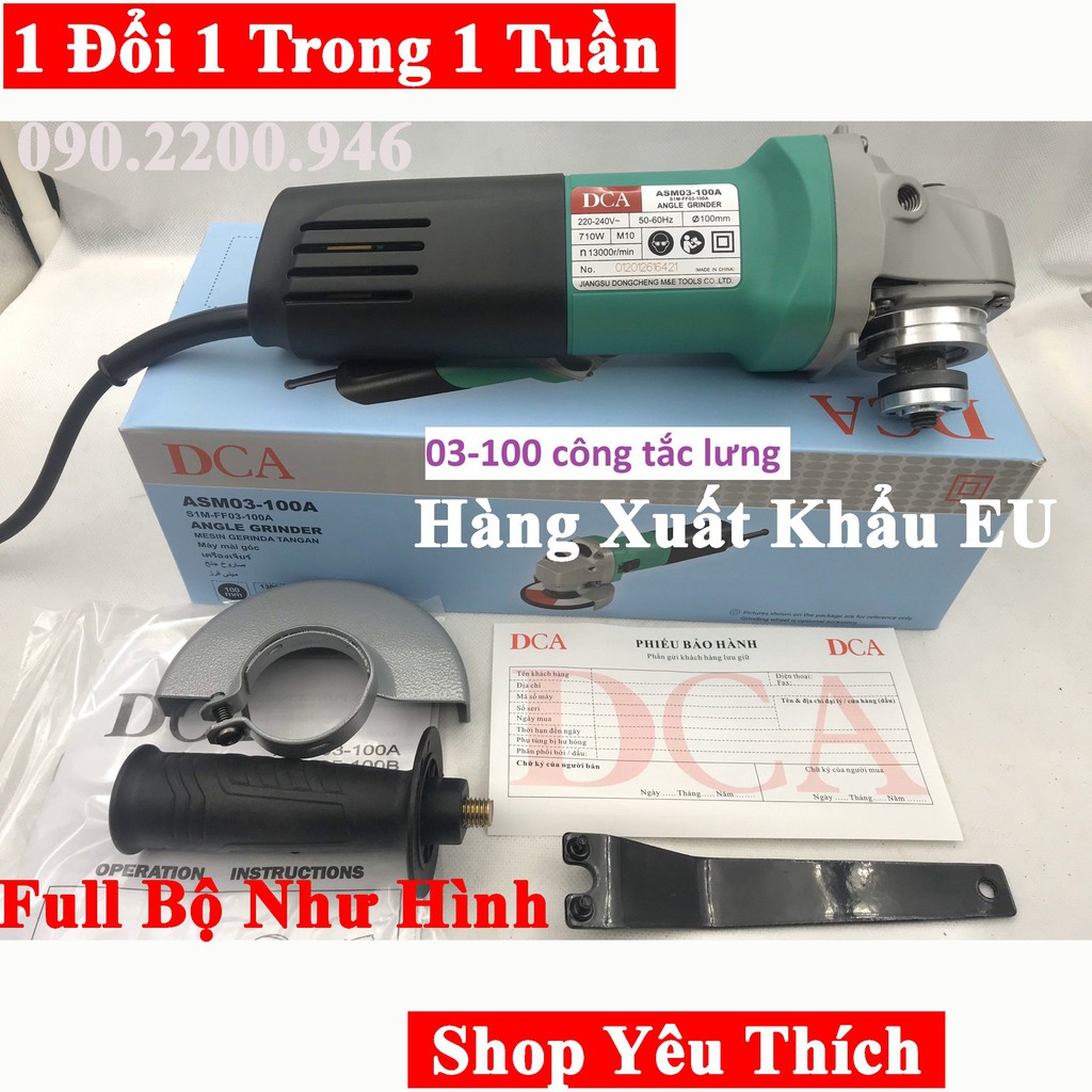 máy mài cầm tay | máy mài cắt DCA  ASM06-100 , ASM03-100 chính hãng